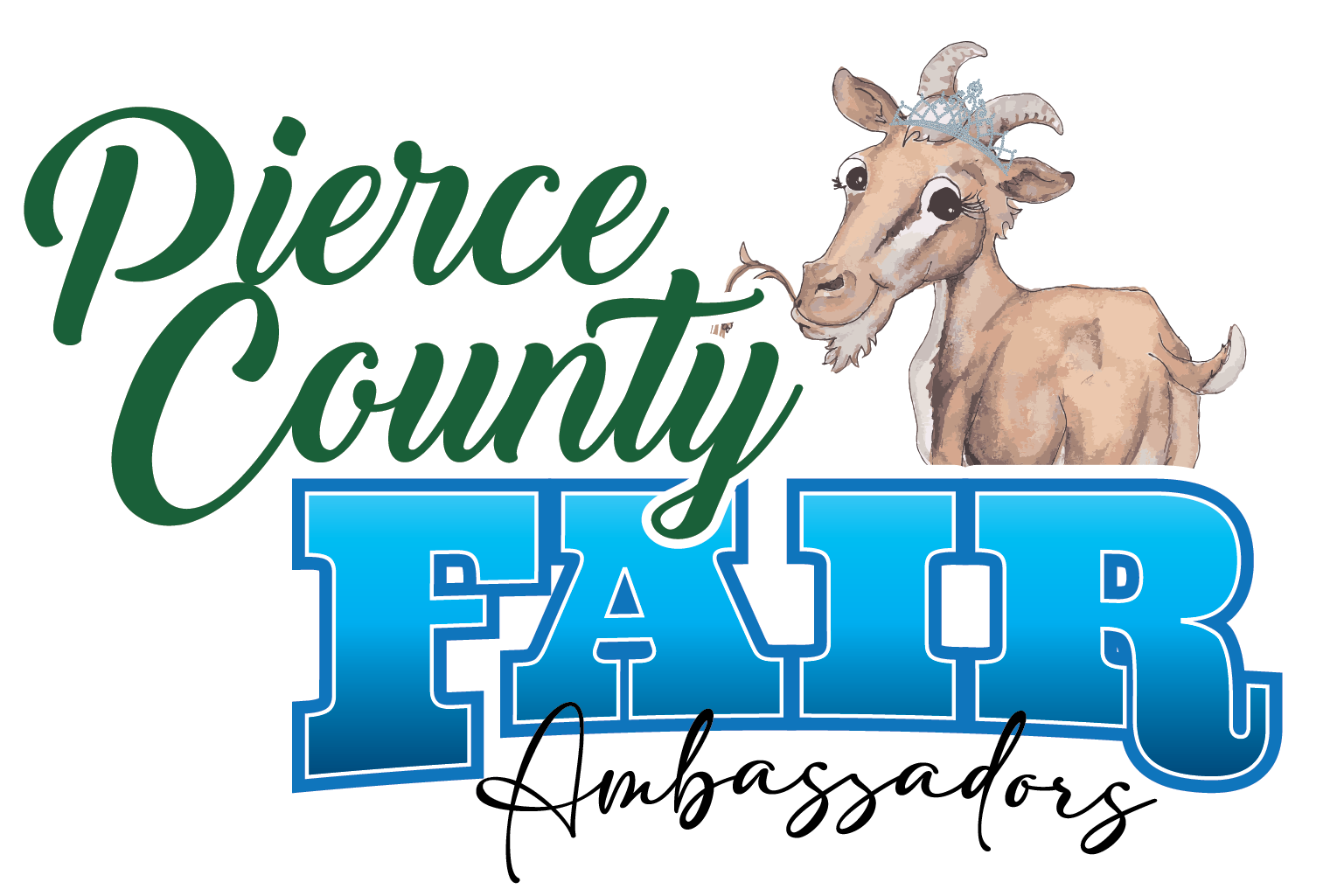 Pierce County Fair Ambassador Logo