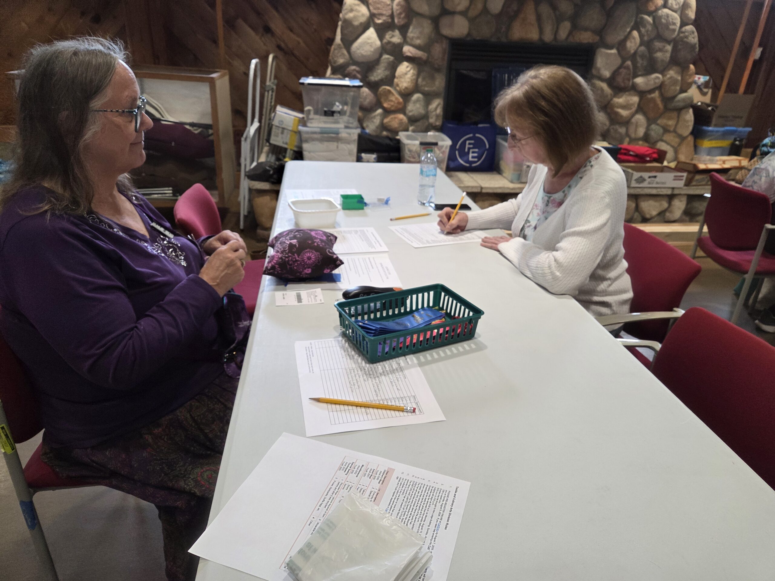 Open class textile judges